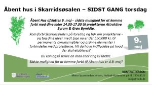 SIDSTE CHANCE - Åbent hus om Attraktive Byrum og Grøn Bymidte @ Skarridsøsalen | Jyderup | Danmark