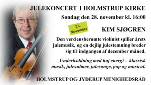 Julekoncert i Holmstrup kirke @ Holmstrup kirke | Jyderup | Danmark