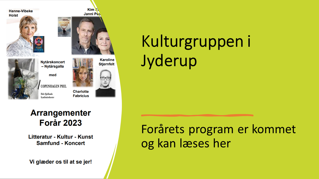 Foråe 2023 Kultur